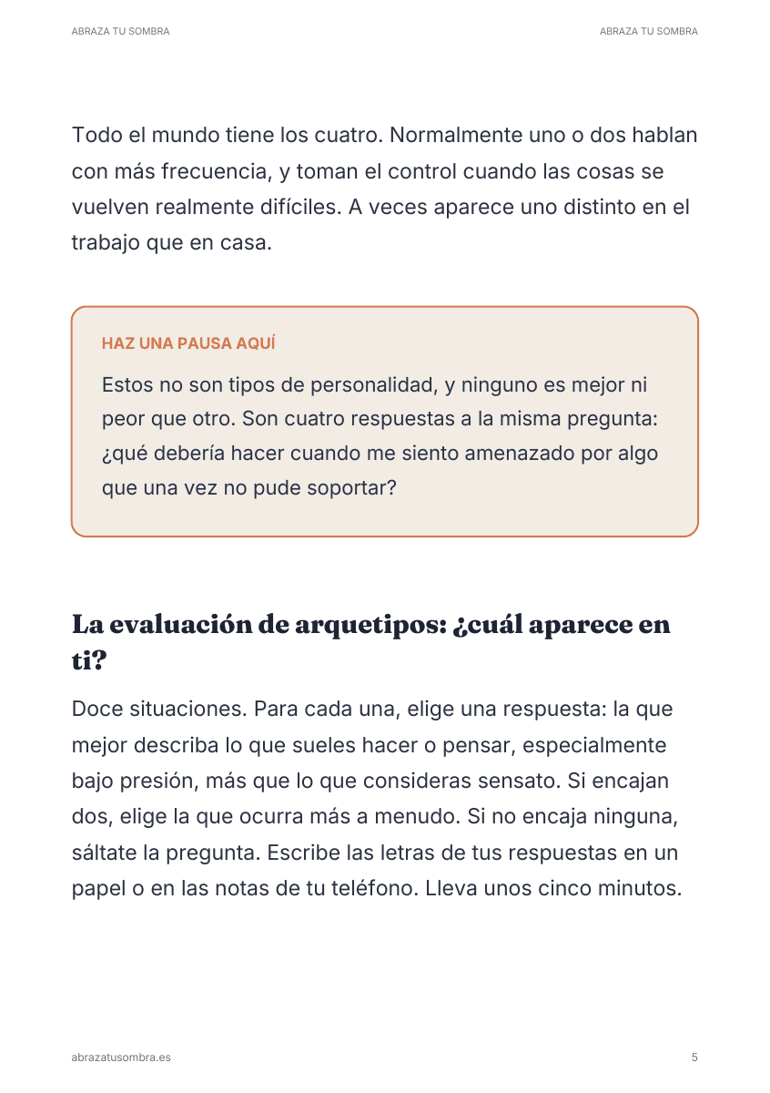 Una página del libro: El diario de detonantes